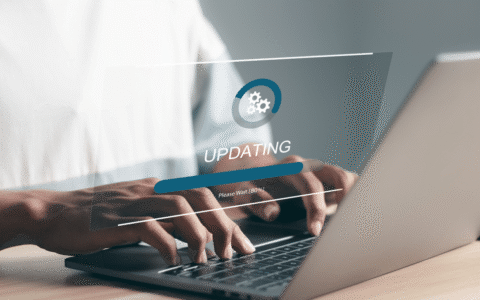 Website maintenance plan hero section image for NevFlux Agency